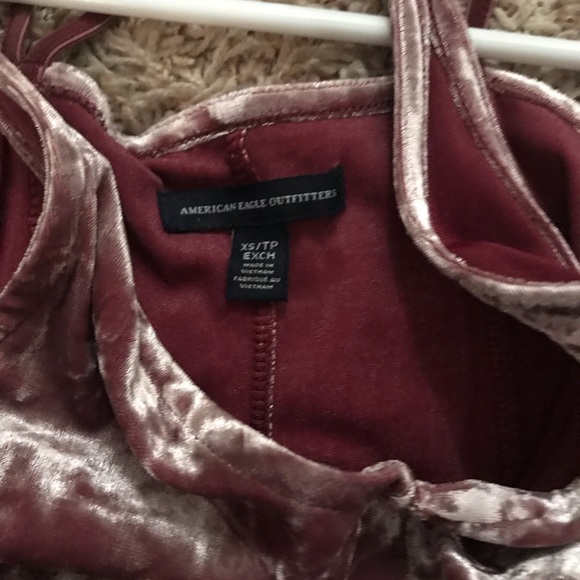 Pink Velvet dress - Picture 2 of 2